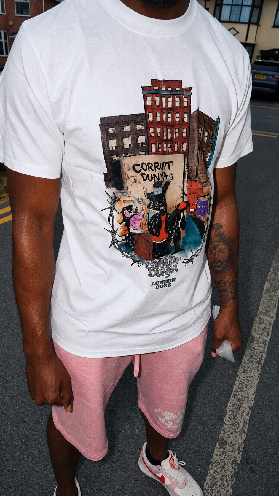 SPRAY THE BLOCK T SHIRT