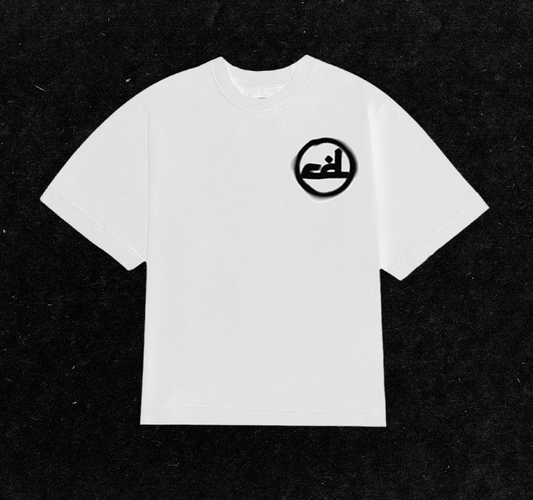 Cd Spray Paint Tee White